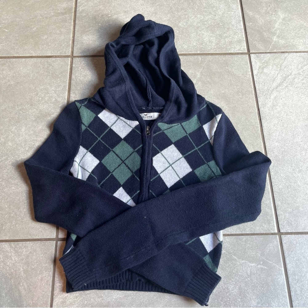 Hollister Argyle sweater